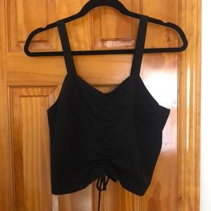 NWT Oak & Fort black camisole